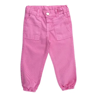 Calça Sarja Infantil Din Don Com Detalhe Barra